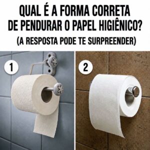 Papel higiênico: para a frente ou para trás? Veja a patente de 1891